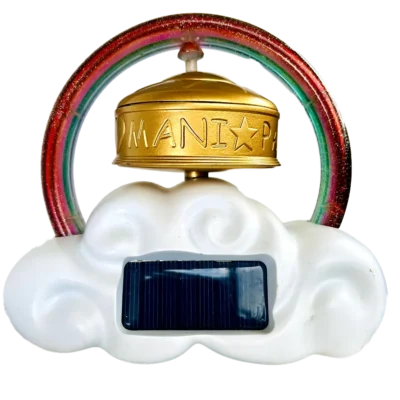 Rainbow Solar Powered Prayer Wheel - Pre-Order